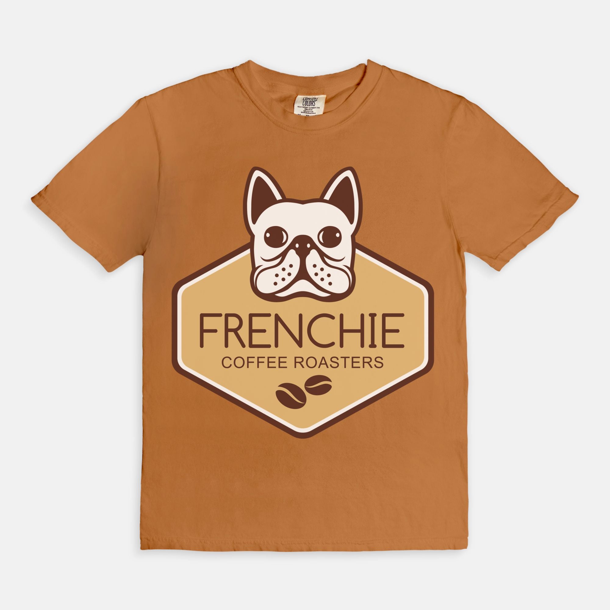 Frenchie Coffee Roasters Signature Logo T-Shirt
