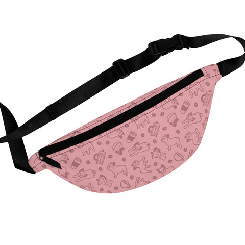 Frenchie Fanny Pack (Pink)