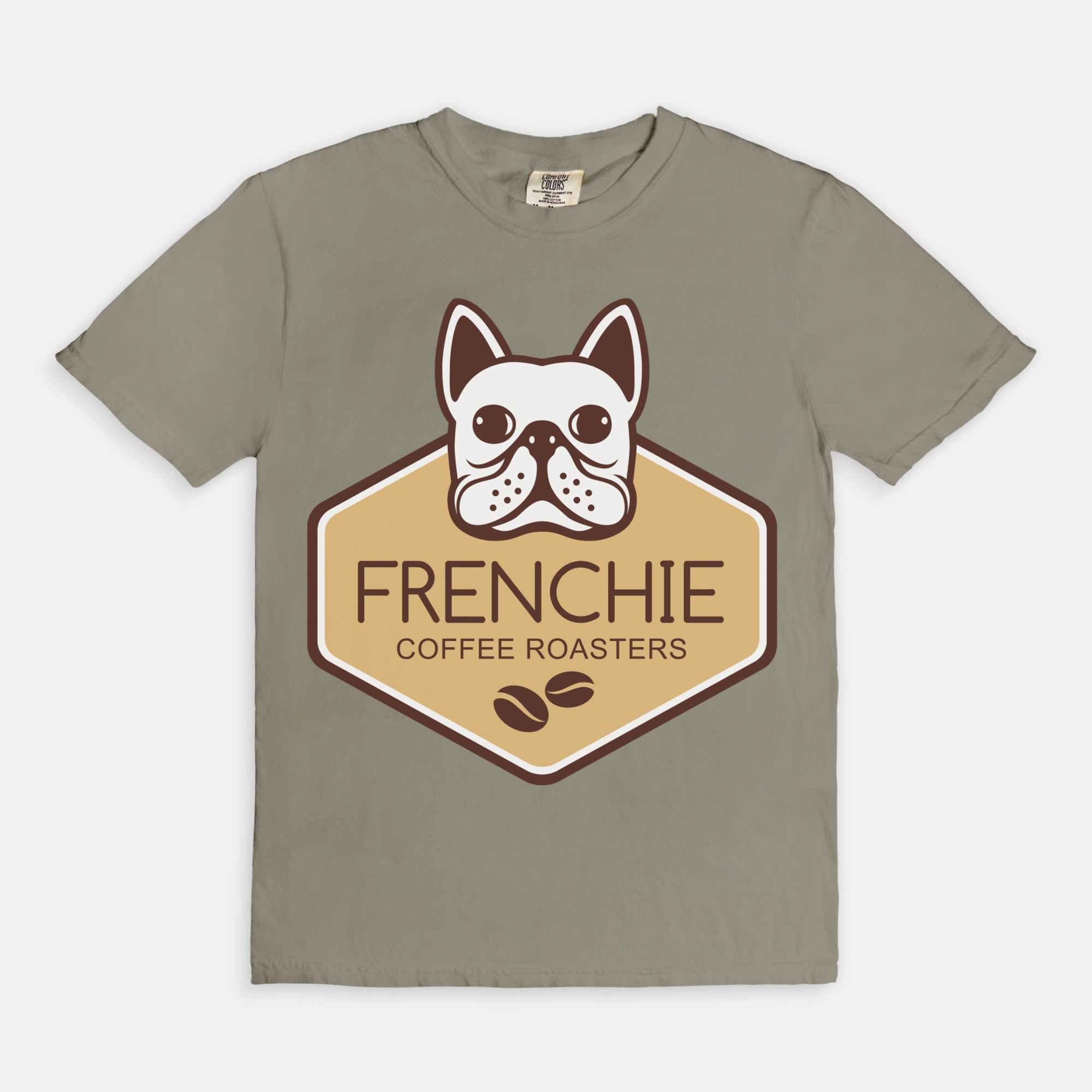 Frenchie Coffee Roasters Signature Logo T-Shirt