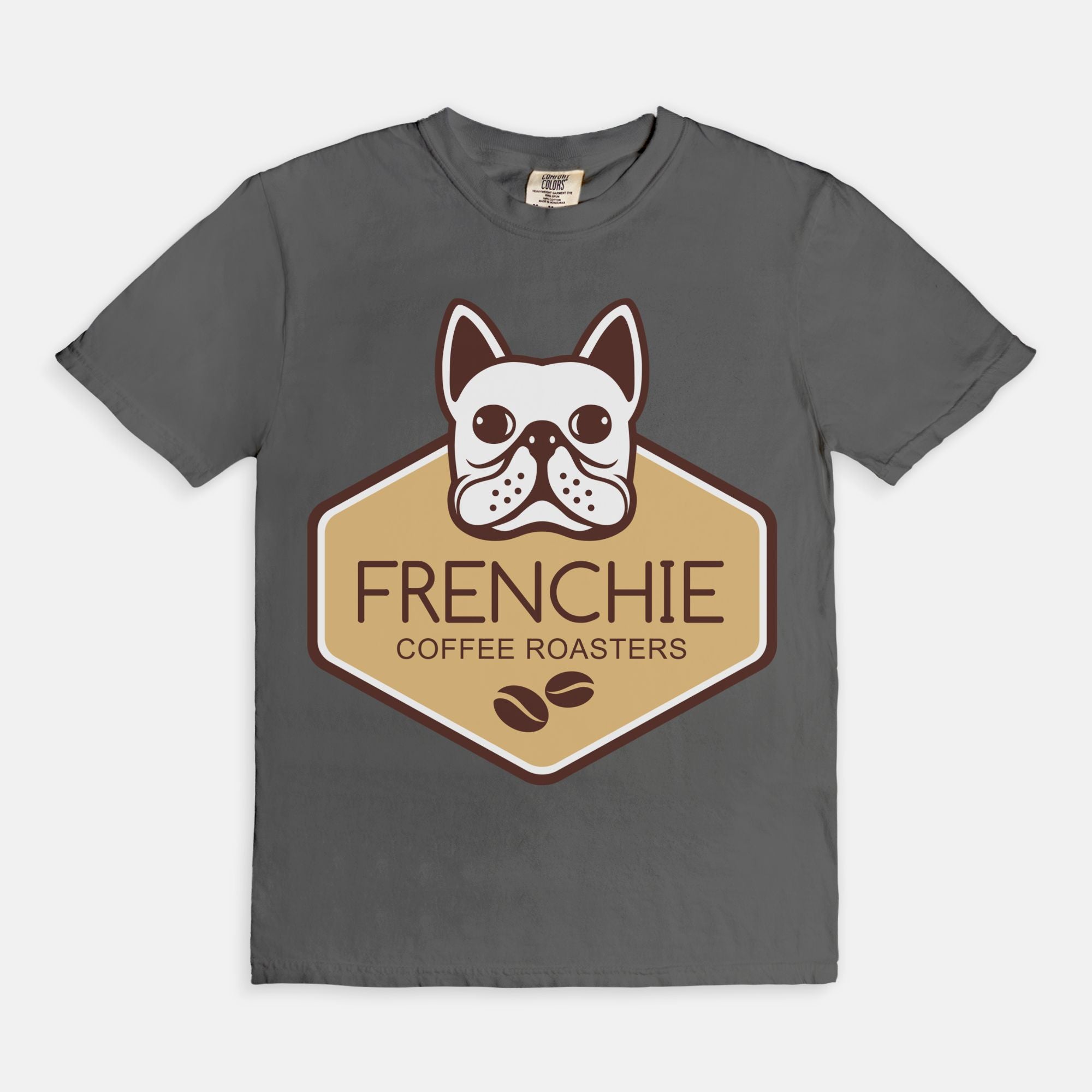 Frenchie Coffee Roasters Signature Logo T-Shirt