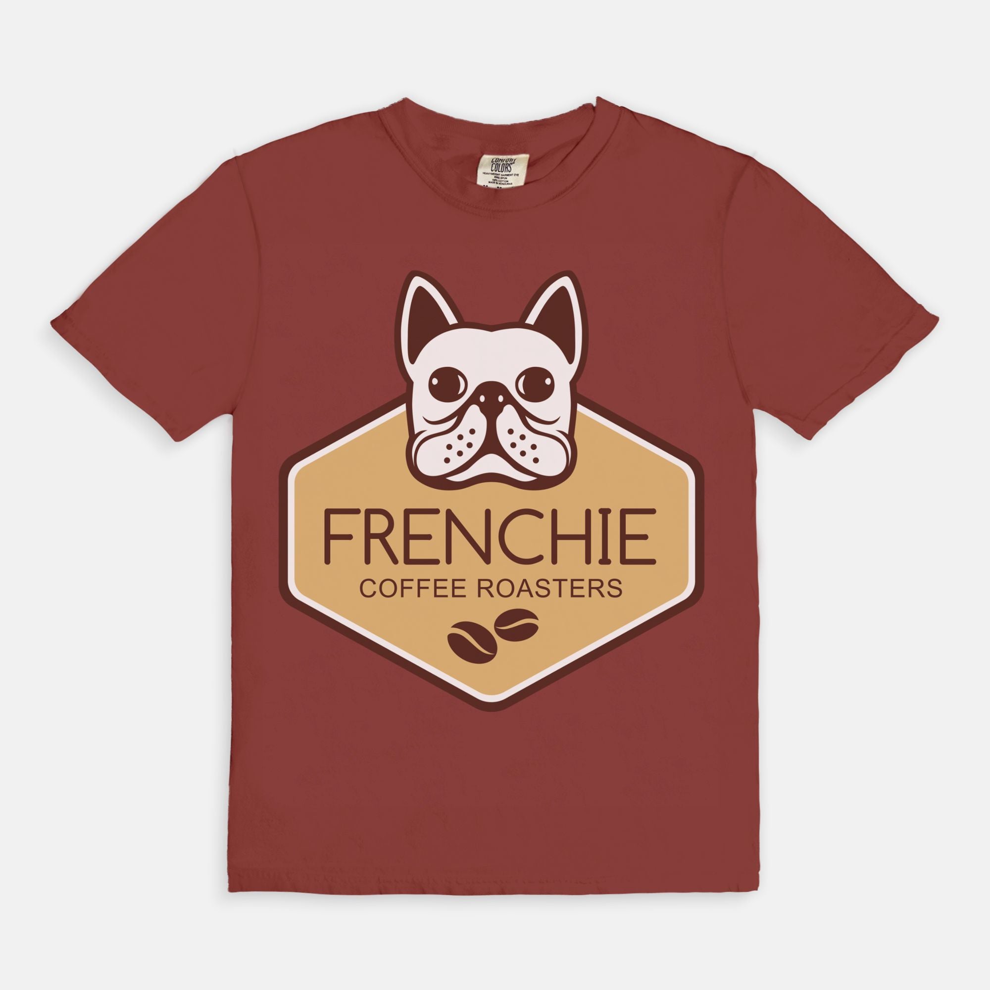 Frenchie Coffee Roasters Signature Logo T-Shirt