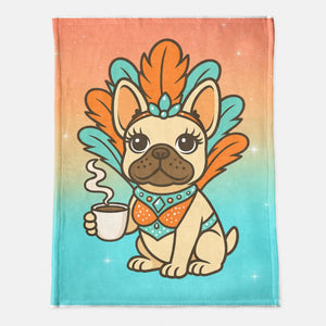 Life of a Frenchie Girl Blanket
