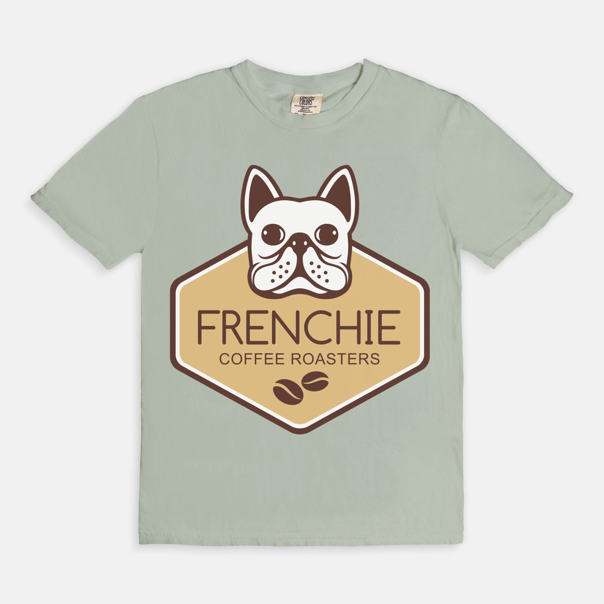 Frenchie Coffee Roasters Signature Logo T-Shirt