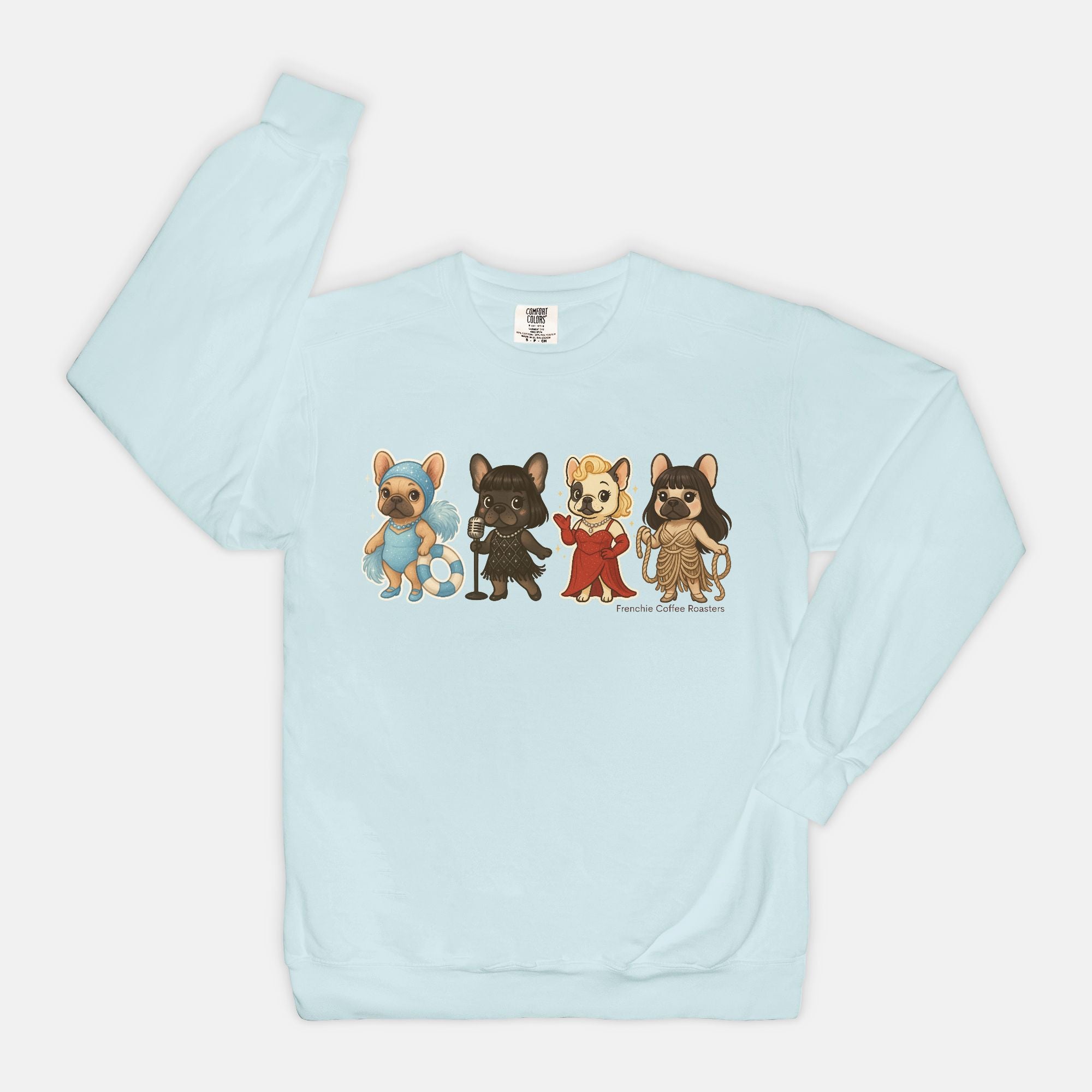 Ophelia Frenchies Crewneck Sweatshirt