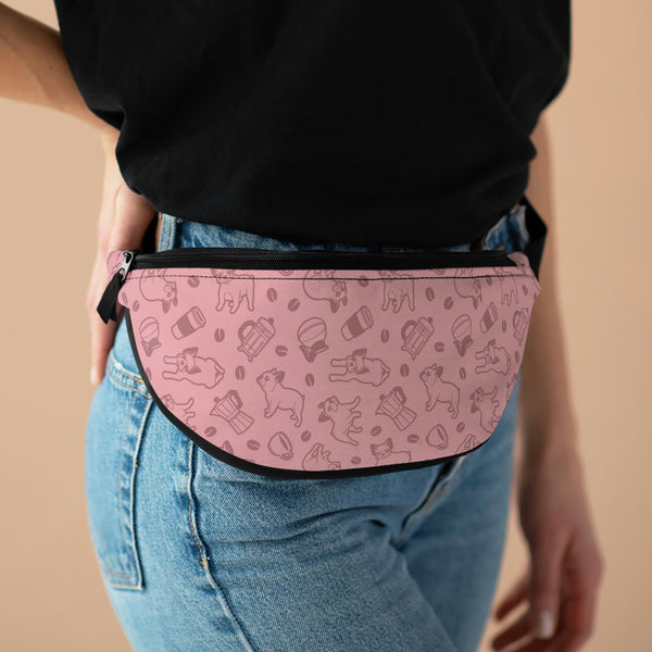 Frenchie Fanny Pack (Pink)