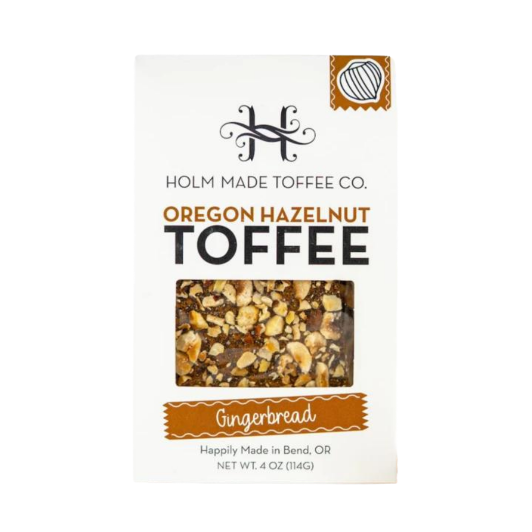 Gingerbread Hazelnut Toffee