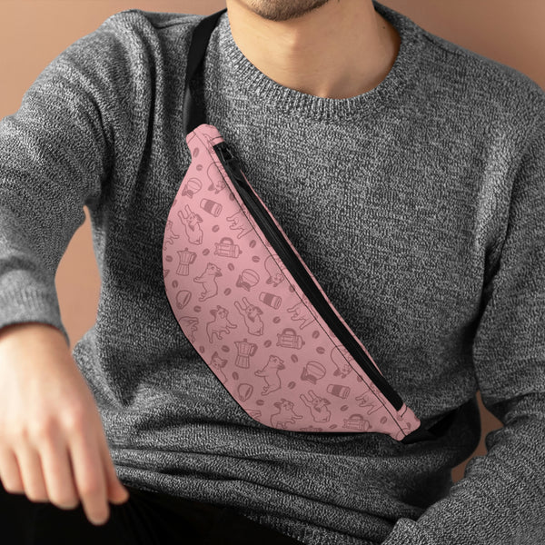 Frenchie Fanny Pack (Pink)