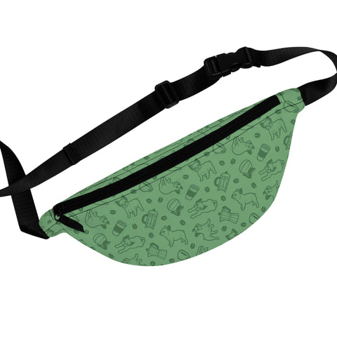 Frenchie Fanny Pack (Green)