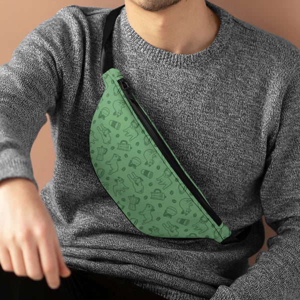 Frenchie Fanny Pack (Green)