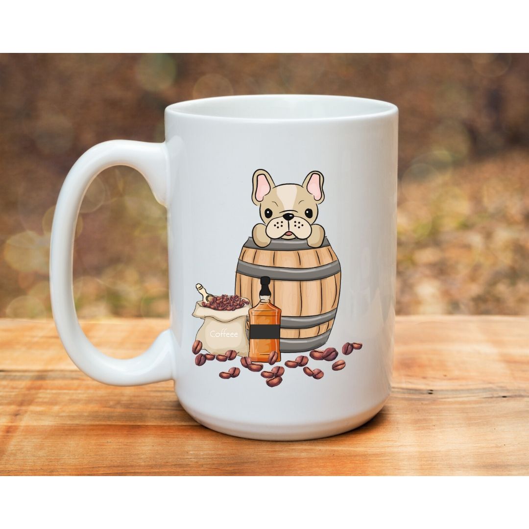 Bourbon Barrel Mug - Frenchie Coffee Roasters