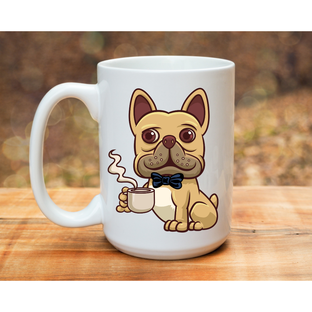Frenchie Character Mug - Frenchie Coffee Roasters