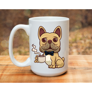 Frenchie Character Mug - Frenchie Coffee Roasters