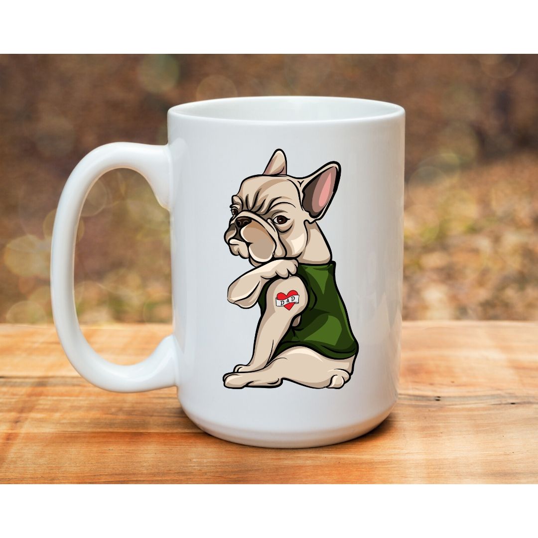 Tattoo Dad Mug - Frenchie Coffee Roasters