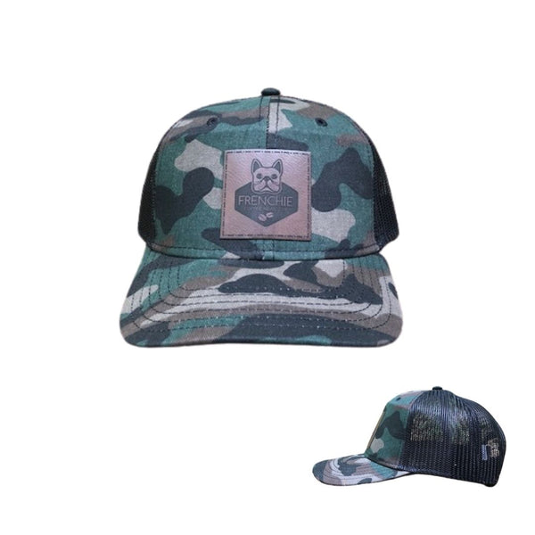 Vegan Leather Logo Hat - Frenchie Coffee Roasters