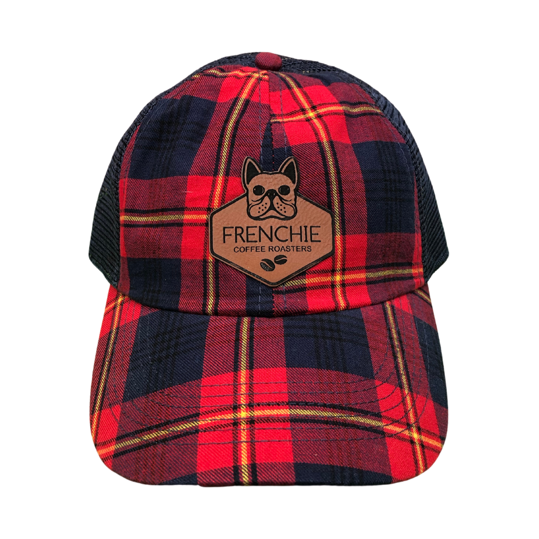 Plaid Logo Hat - Frenchie Coffee Roasters
