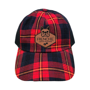 Plaid Logo Hat - Frenchie Coffee Roasters