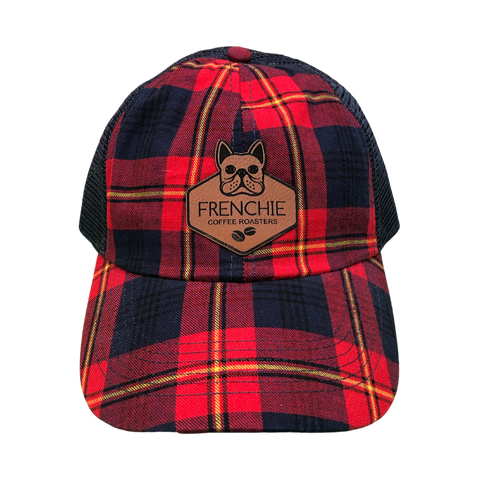 Plaid Logo Hat - Frenchie Coffee Roasters