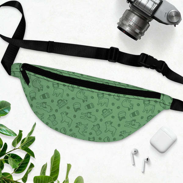 Frenchie Fanny Pack (Green)