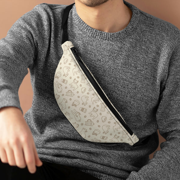 Frenchie Fanny Pack (Cream)