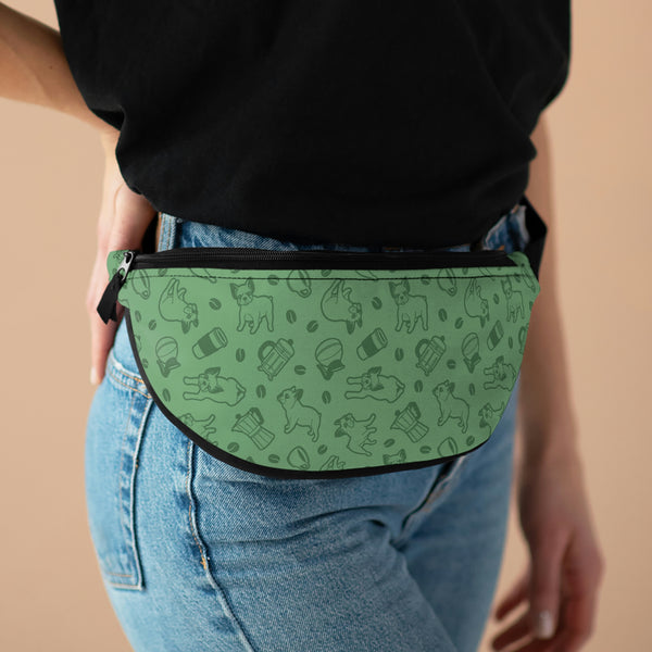Frenchie Fanny Pack (Green)