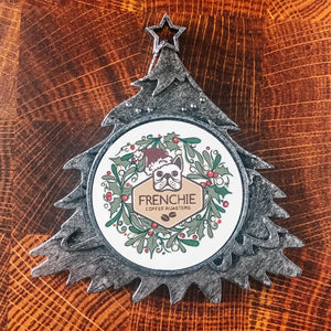Holiday Tree Ornament - Frenchie Coffee Roasters