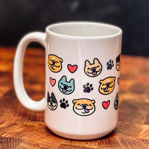 Frenchie & Bully Love Mug