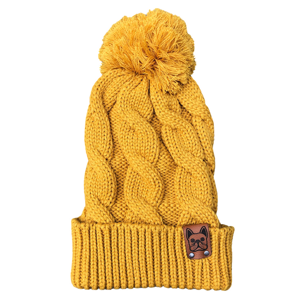Chunky Pom Beanie - Frenchie Coffee Roasters